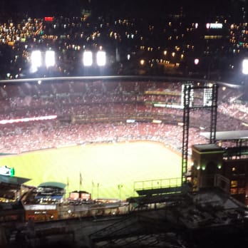 360 Rooftop Bar - View of the stadium - Lounges Near Me - St. Louis, Missouri