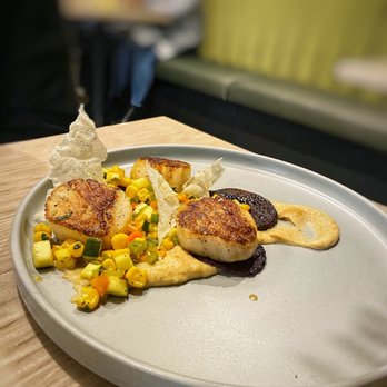 Cultivate Craft Kitchen - Scallops entree - New American Near Me - Draper, Utah
