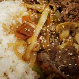 Bulgogi Beef Lunch Box. Bulgogi Beef Lunch Box.