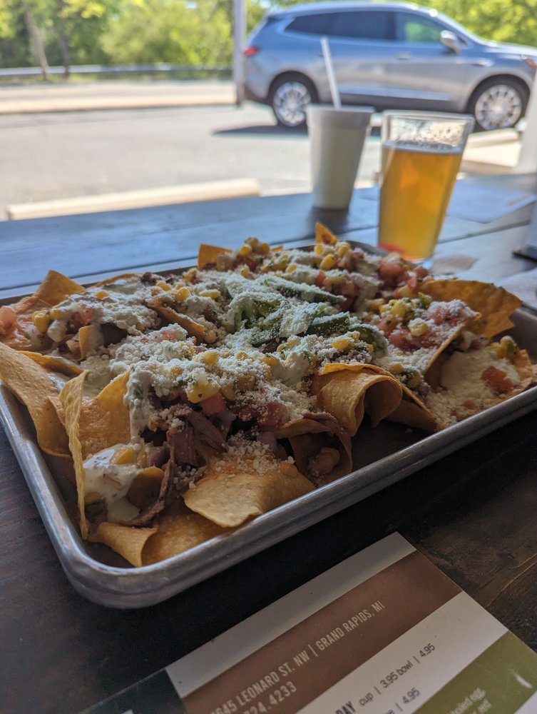 Nachos with brisket May 2023 Yelp