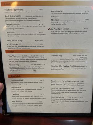 Menu photo 8 My Thai La Quinta, CA