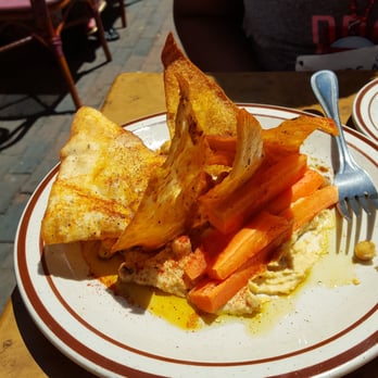 The Beehive - Hummus plate - American Near Me - Boston, Massachusetts The Beehive - Hummus plate - American Near Me - Boston, Massachusetts