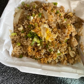 Thai Fried Rice - Garlic Fried Rice W/Beef - Thai Near Me - Houston, Texas Thai Fried Rice - Garlic Fried Rice W/Beef - Thai Near Me - Houston, Texas