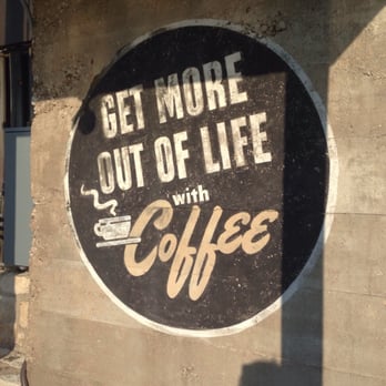 Mozart's Coffee Roasters - Cute mural that describes their way of life! :) - Coffee & Tea Near Me - Austin, Texas Mozart's Coffee Roasters - Cute mural that describes their way of life! :) - Coffee & Tea Near Me - Austin, Texas