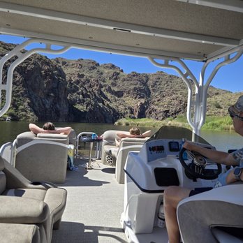 Saguaro Lake Marina - The pontoon was perfect, comfortable and safe. - Marinas Near Me - Mesa, Arizona Saguaro Lake Marina - The pontoon was perfect, comfortable and safe. - Marinas Near Me - Mesa, Arizona