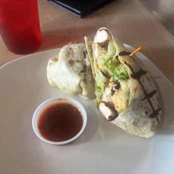 Coach's Corner Grill - Chicken Cesar salad in a wrap - Sports Bars Near Me - Purcellville, Virginia