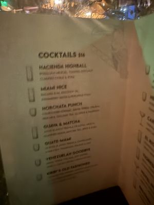 Menu photo 2 Bar Hacienda Austin, TX Menu photo 2 Bar Hacienda Austin, TX