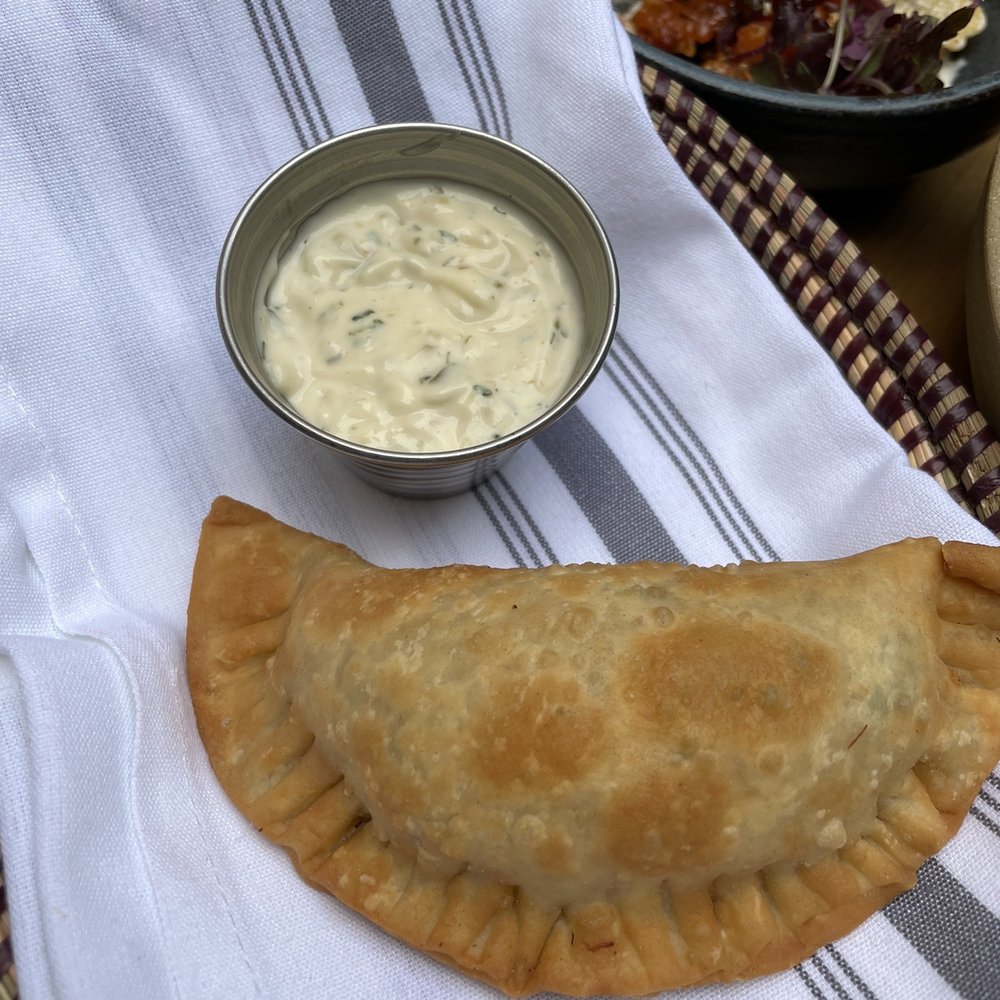 R40 - Shrimp & lobster empanada - Argentine Near Me - Long Island City, New York R40 - Shrimp & lobster empanada - Argentine Near Me - Long Island City, New York