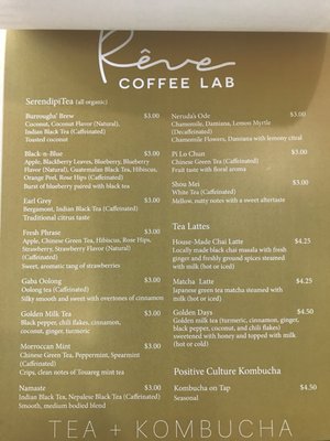 Menu photo 3 Reve Coffee Lab Baton Rouge, LA Menu photo 3 Reve Coffee Lab Baton Rouge, LA