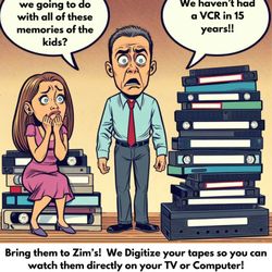Zim's VHS Media Conversions