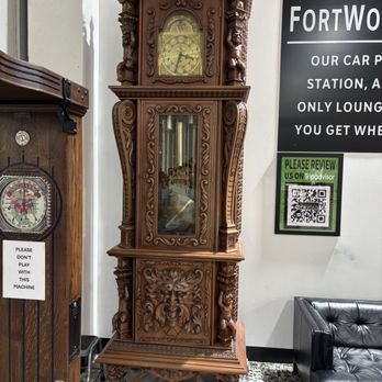 DFW Car and Toy Museum - 8' plus Grandfather Clock - Museums Near Me - Fort Worth, Texas DFW Car and Toy Museum - 8' plus Grandfather Clock - Museums Near Me - Fort Worth, Texas