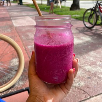Under the Mango Tree - This is the pink dragon. So good and refreshing totally recommend!! - Coffee & Tea Near Me - Miami Beach, Florida Under the Mango Tree - This is the pink dragon. So good and refreshing totally recommend!! - Coffee & Tea Near Me - Miami Beach, Florida