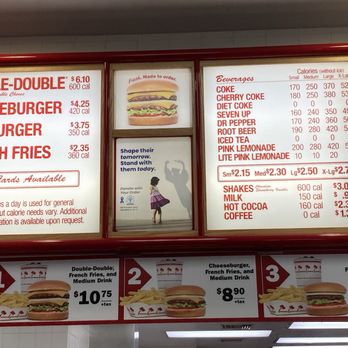In-N-Out Burger - The menu. - Burgers Near Me - Irvine, California In-N-Out Burger - The menu. - Burgers Near Me - Irvine, California