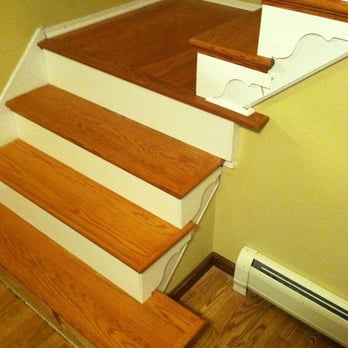 Washington Flooring - Hardwood Tread Replacement & 2nd Floor Hardwood Full Renovation - Flooring Near Me - Washington, New Jersey