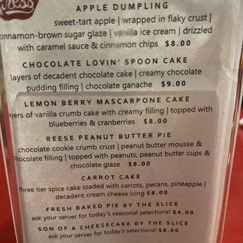 The Cider Press - Dessert Menu - American Near Me - Inwood, West Virginia The Cider Press - Dessert Menu - American Near Me - Inwood, West Virginia