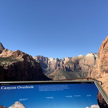 Canyon Overlook Trail - Different viewpoints - Hiking Near Me - Springdale, Utah