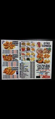 Menu photo 1 Gyro Express Trenton, NJ