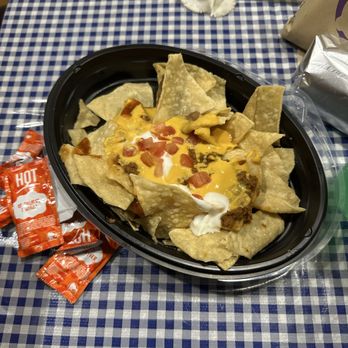 Taco Bell - Where's the beef at in this nacho bell grande? They left it there at the restaurant. - Fast Food Near Me - Ventura, California Taco Bell - Where's the beef at in this nacho bell grande? They left it there at the restaurant. - Fast Food Near Me - Ventura, California