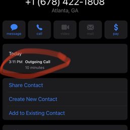 the location of a call on an iphone the location of a call on an iphone