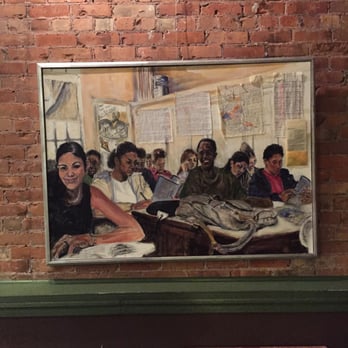 Black Cat Coffeehouse - Artwork out the wazoo here! - Breakfast & Brunch Near Me - Ashland, Wisconsin