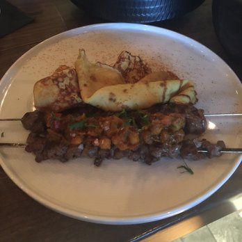 Sparrow + Wolf - Beef skewers. - New American Near Me - Las Vegas, Nevada Sparrow + Wolf - Beef skewers. - New American Near Me - Las Vegas, Nevada