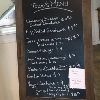 MacReady Artisan Bread Company - Specials and soup selection. - Bakeries Near Me - Egg Harbor, Wisconsin