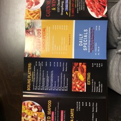 Cajun Seafood & Wings - Menu