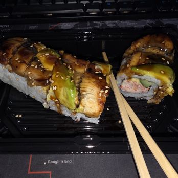 Ninja Sushi Airport - Dragon Roll...SOOOOO good! - Japanese Near Me - Honolulu, Hawaii Ninja Sushi Airport - Dragon Roll...SOOOOO good! - Japanese Near Me - Honolulu, Hawaii