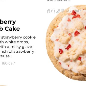 Crumbl - Westchase - Expectation of what the cookie was supposed to look like. - Desserts Near Me - Tampa, Florida Crumbl - Westchase - Expectation of what the cookie was supposed to look like. - Desserts Near Me - Tampa, Florida