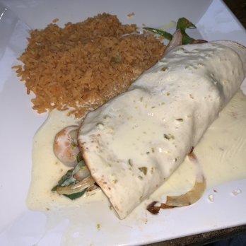 Fiesta Azteca - Shrimp Fajita Burrito. Excellent. - Mexican Near Me - Uniontown, Pennsylvania Fiesta Azteca - Shrimp Fajita Burrito. Excellent. - Mexican Near Me - Uniontown, Pennsylvania