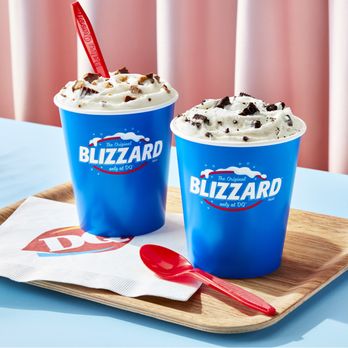DQ / Orange Julius - two blizzard milkshakes on a tray - Ice Cream & Frozen Yogurt Near Me - Glenwood, Minnesota DQ / Orange Julius - two blizzard milkshakes on a tray - Ice Cream & Frozen Yogurt Near Me - Glenwood, Minnesota