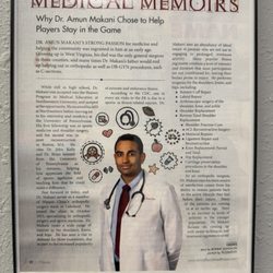 Ascend Orthopaedics And Sports Medicine - Article about him