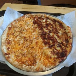 Pizza Academy - Buffalo Chicken and BBQ Chicken mix.