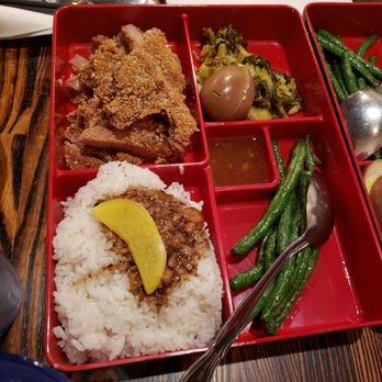Taipei Cafe - Crispy porkchop bento - Taiwanese Near Me - Chicago, Illinois