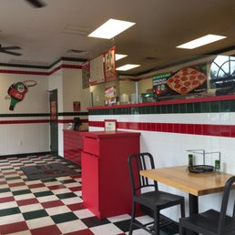 Order counter on the left!