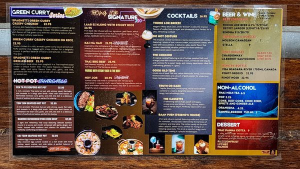 Menu photo 7 Thong Lor Toronto, ON