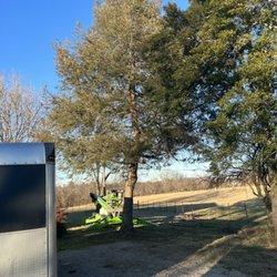 Sanders Tree Service & Excavation - Getting ready to take this pine tree down