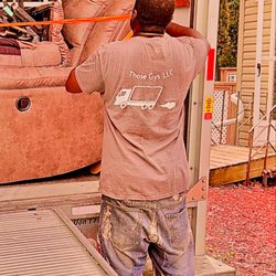 Those Gys - Securing load.