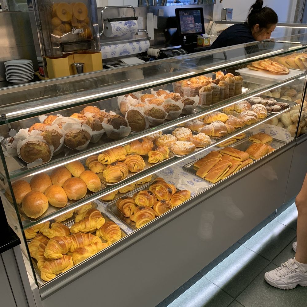 Pastry counter