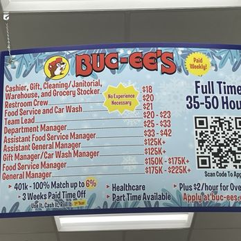 Buc-ee’s - They're Hiring - Gas Stations Near Me - Saint Augustine, Florida