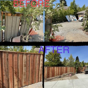 Herreras Remodel - 3 sections of 3D fencing built from the ground up. Top "trim" will be added soon. - Decks & Railing Near Me