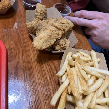 Maid Rite - chicken tenders and fries - Salad Near Me - Lamoni, Iowa Maid Rite - chicken tenders and fries - Salad Near Me - Lamoni, Iowa