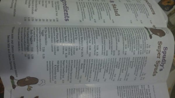 Menu photo 7 Spudly's Super Spuds Metairie, LA Menu photo 7 Spudly's Super Spuds Metairie, LA