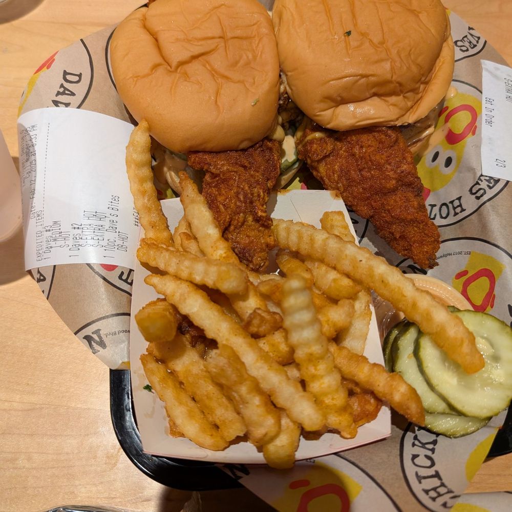 Dave's Hot Chicken - Dave's #1 - Chicken Shop Near Me - Santa Clara, California