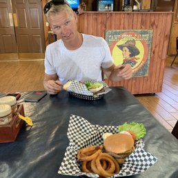 Isaac my boy! And His great bison burger