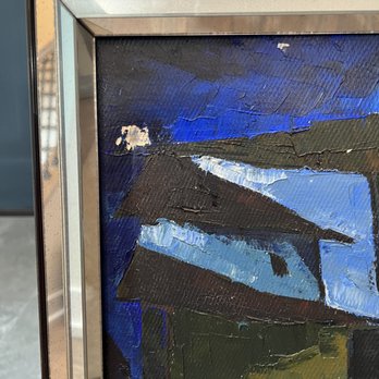 Cosmos Transport - Gouge on oil painting - Movers Near Me - Jacksonville, Florida