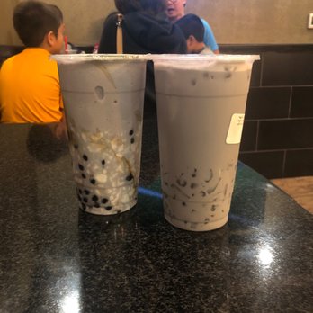Q Tea Tapas - Taro Half n' Half Taro Bubble Tea - Bubble Tea Near Me - Fort Lee, New Jersey
