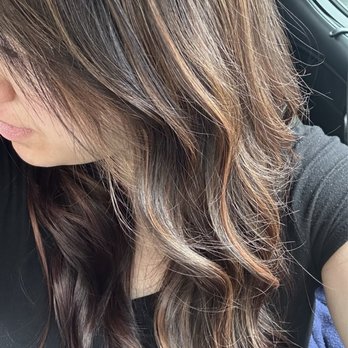 Lovely's Salon - Rose gold pink dark brown balayage - Hair Salons Near Me - Garden Grove, California Lovely's Salon - Rose gold pink dark brown balayage - Hair Salons Near Me - Garden Grove, California