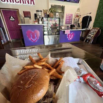 Chicana - Shroom steak burger - Vegan Near Me - Fullerton, California