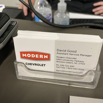 Modern Chevrolet - Auto Repair Near Me - Winston Salem, North Carolina